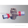 brass fitting female cross